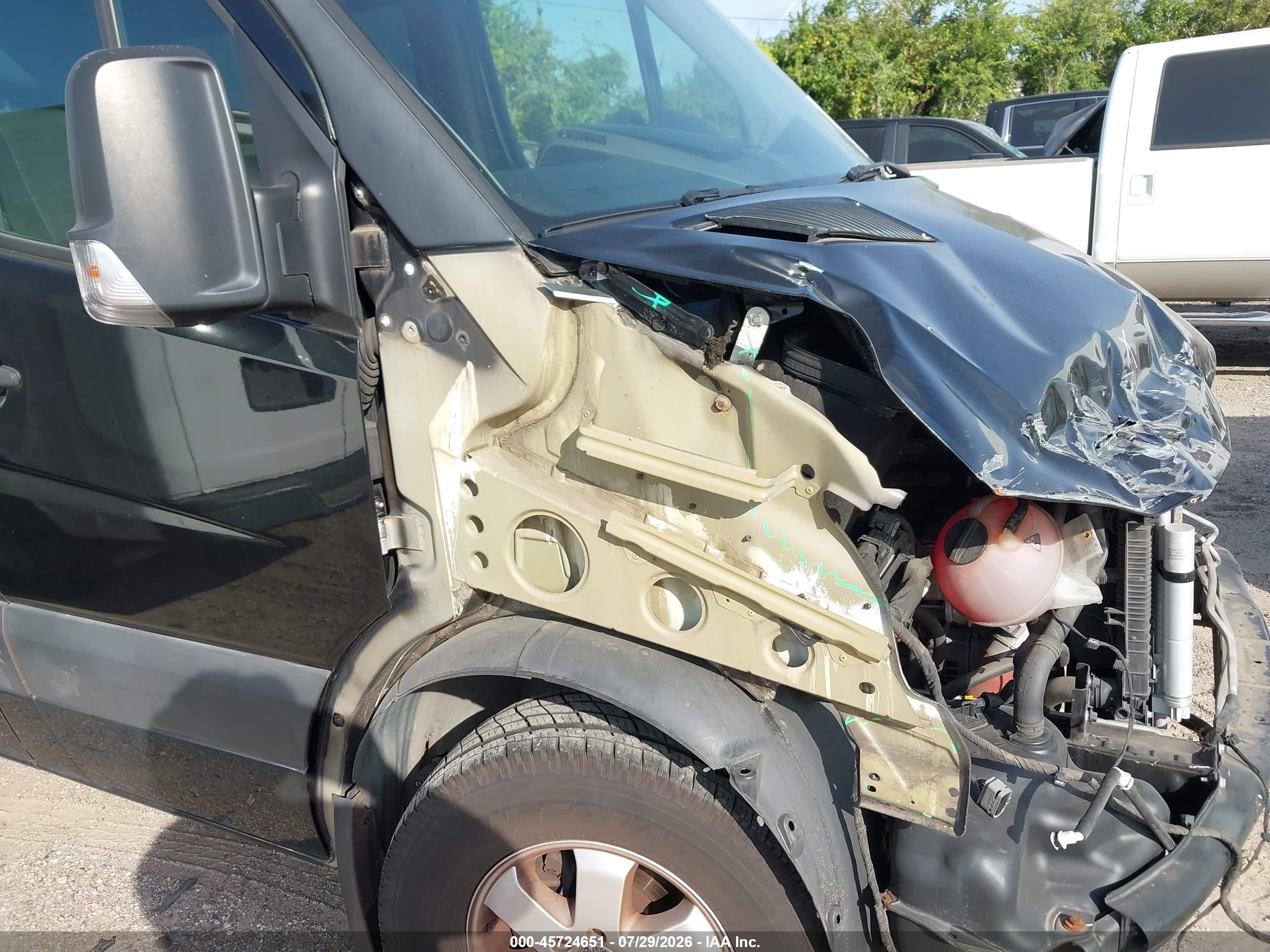 2016 MERCEDES-BENZ SPRINTER 2500 HIGH  ROOF