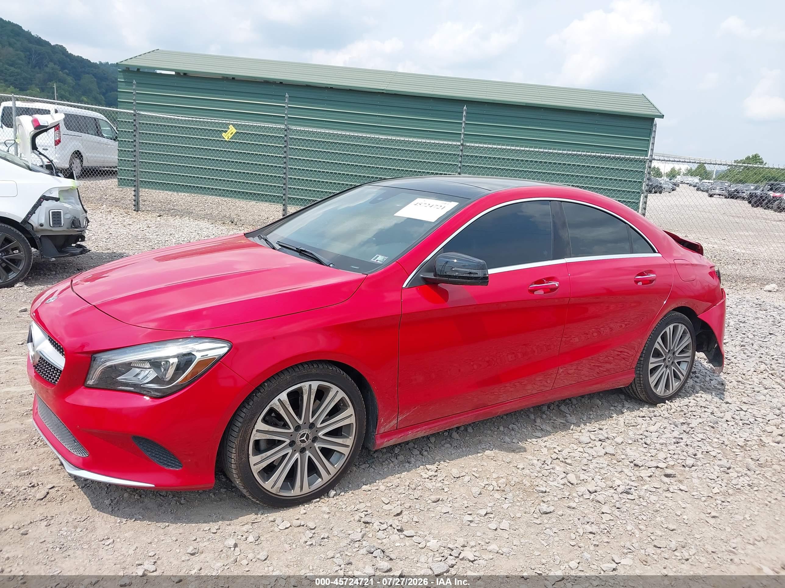 2018 MERCEDES-BENZ CLA 250 4MATIC
