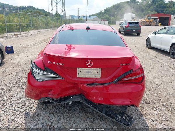 2018 MERCEDES-BENZ CLA 250 4MATIC