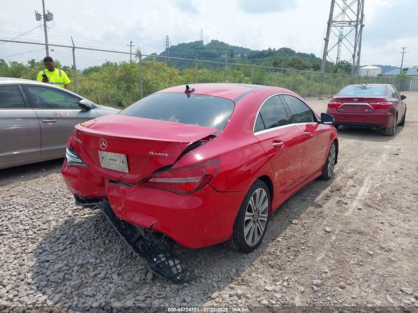 2018 MERCEDES-BENZ CLA 250 4MATIC