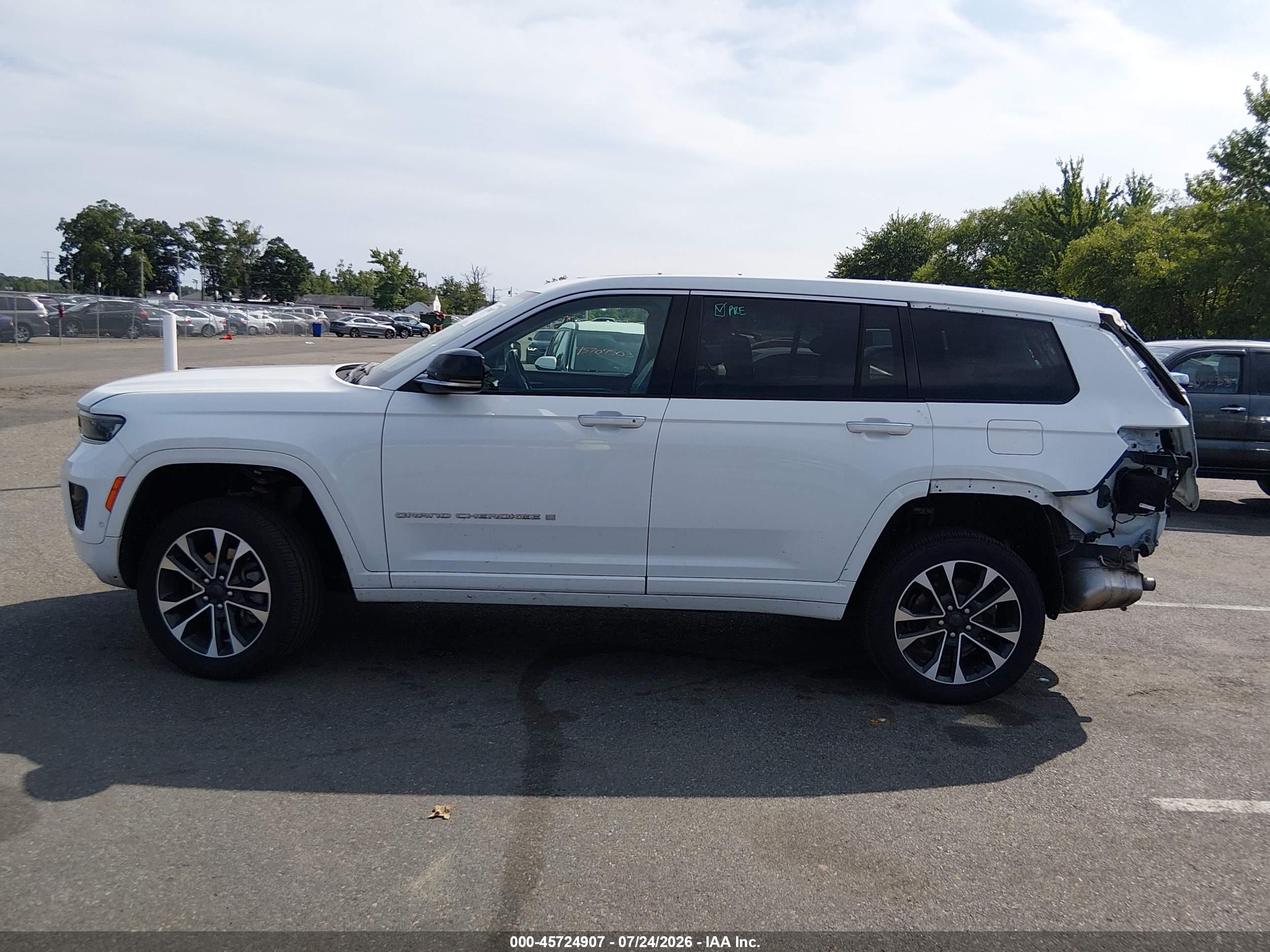 2022 JEEP GRAND CHEROKEE L OVERLAND 4X4