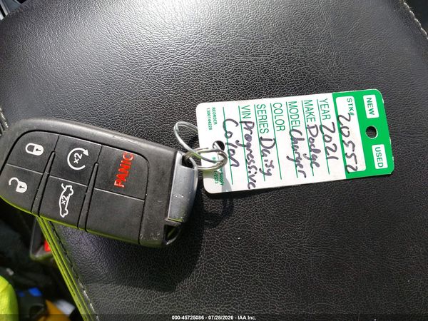2021 DODGE CHARGER SXT RWD