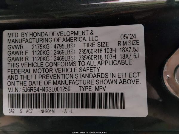 2025 HONDA CR-V EX AWD