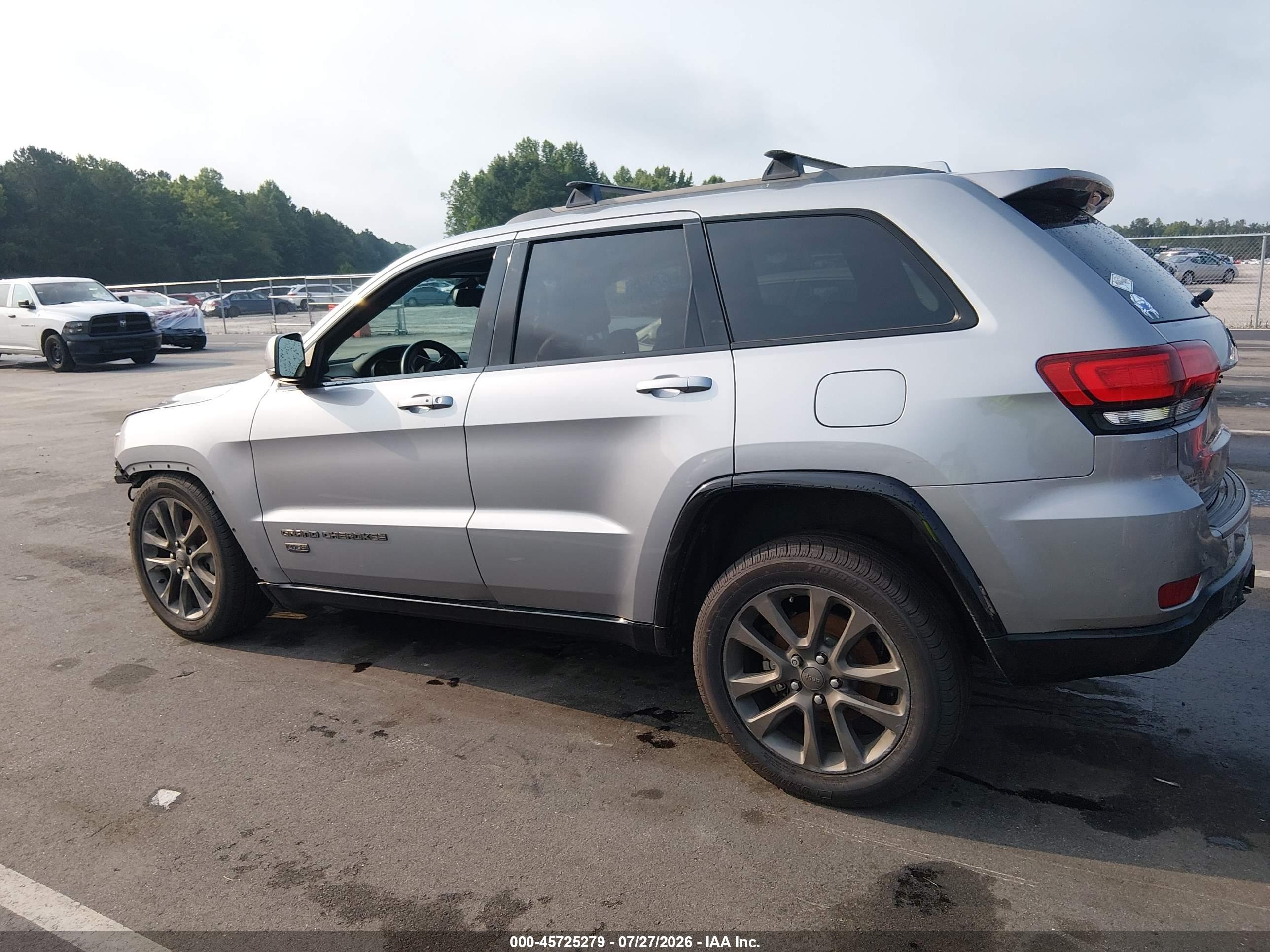 2016 JEEP GRAND CHEROKEE LIMITED