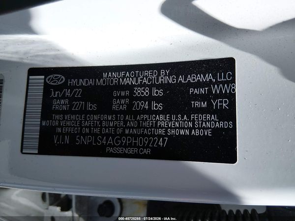 2023 HYUNDAI ELANTRA SEL
