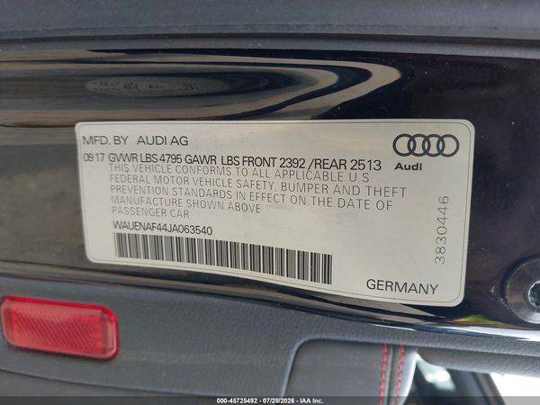 2018 AUDI A4