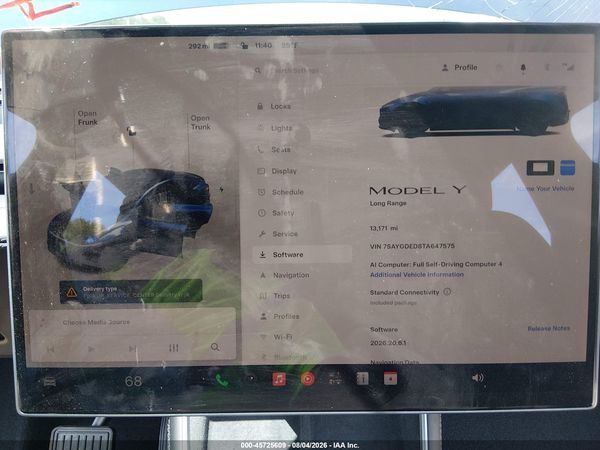 2026 TESLA MODEL Y