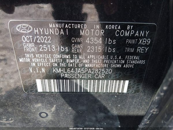 2023 HYUNDAI SONATA SEL