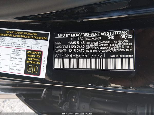 2023 MERCEDES-BENZ C 300 4MATIC