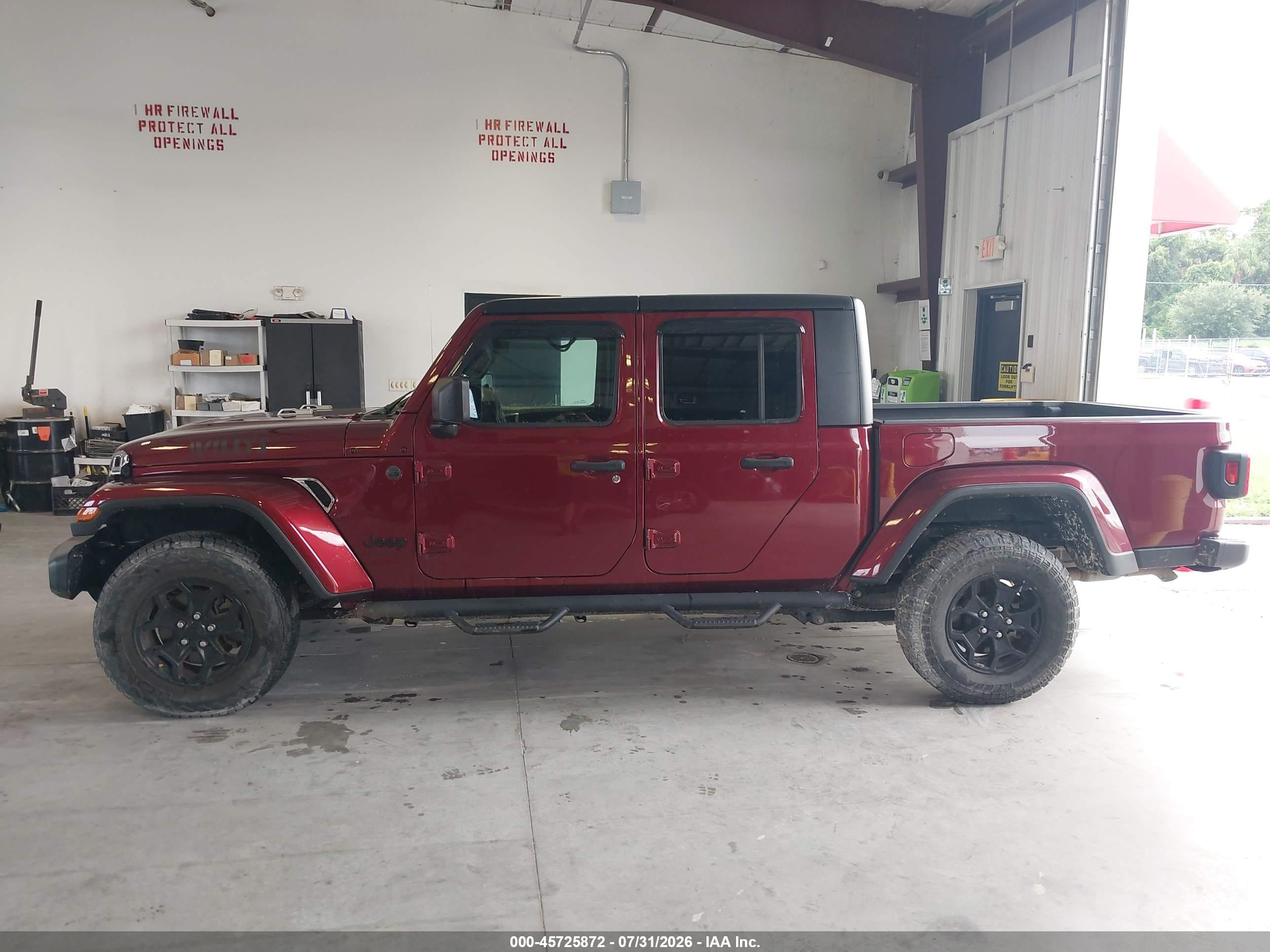 2022 JEEP GLADIATOR WILLYS 4X4