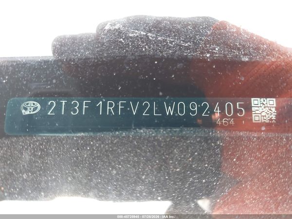 2020 TOYOTA RAV4 LE