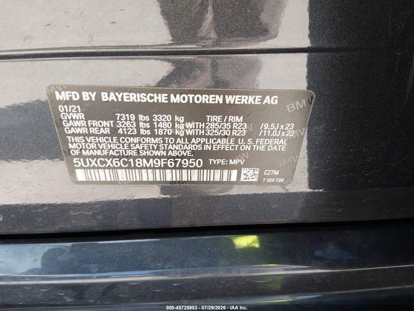 2021 BMW ALPINA XB7 M50i