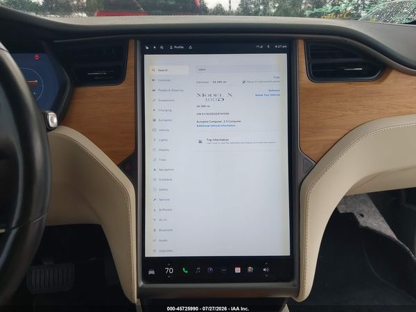 2018 TESLA MODEL X 100D/75D/P100D