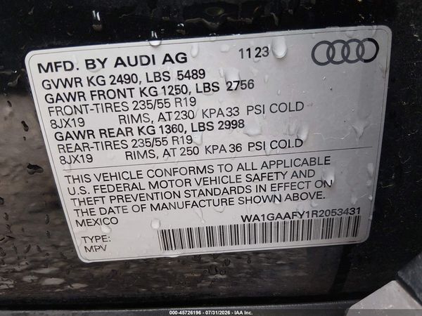 2024 AUDI Q5