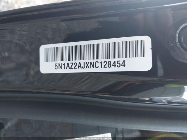 2022 NISSAN MURANO S FWD — I9