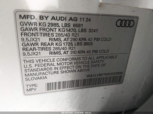 2025 AUDI Q7
