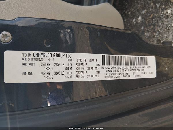2014 DODGE GRAND CARAVAN AMERICAN VALUE PKG