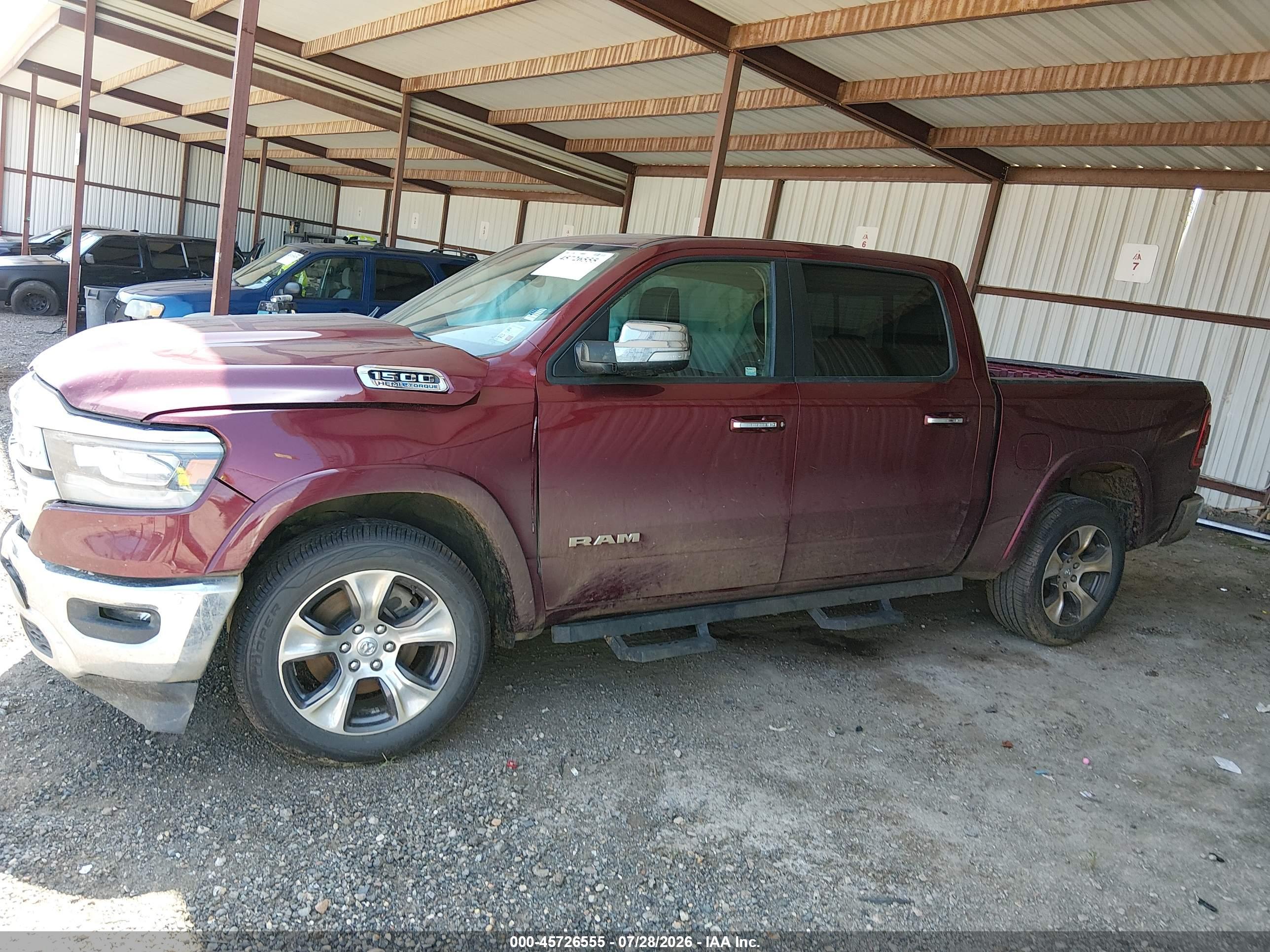 2021 RAM 1500 LARAMIE  4X4 5'7 BOX