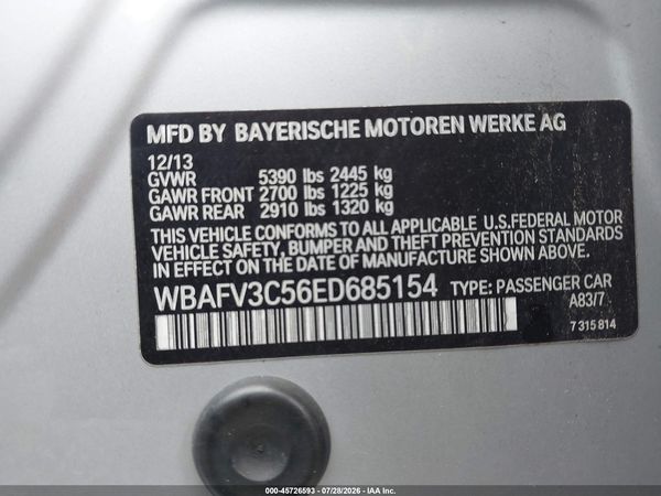 2014 BMW 535D XDRIVE