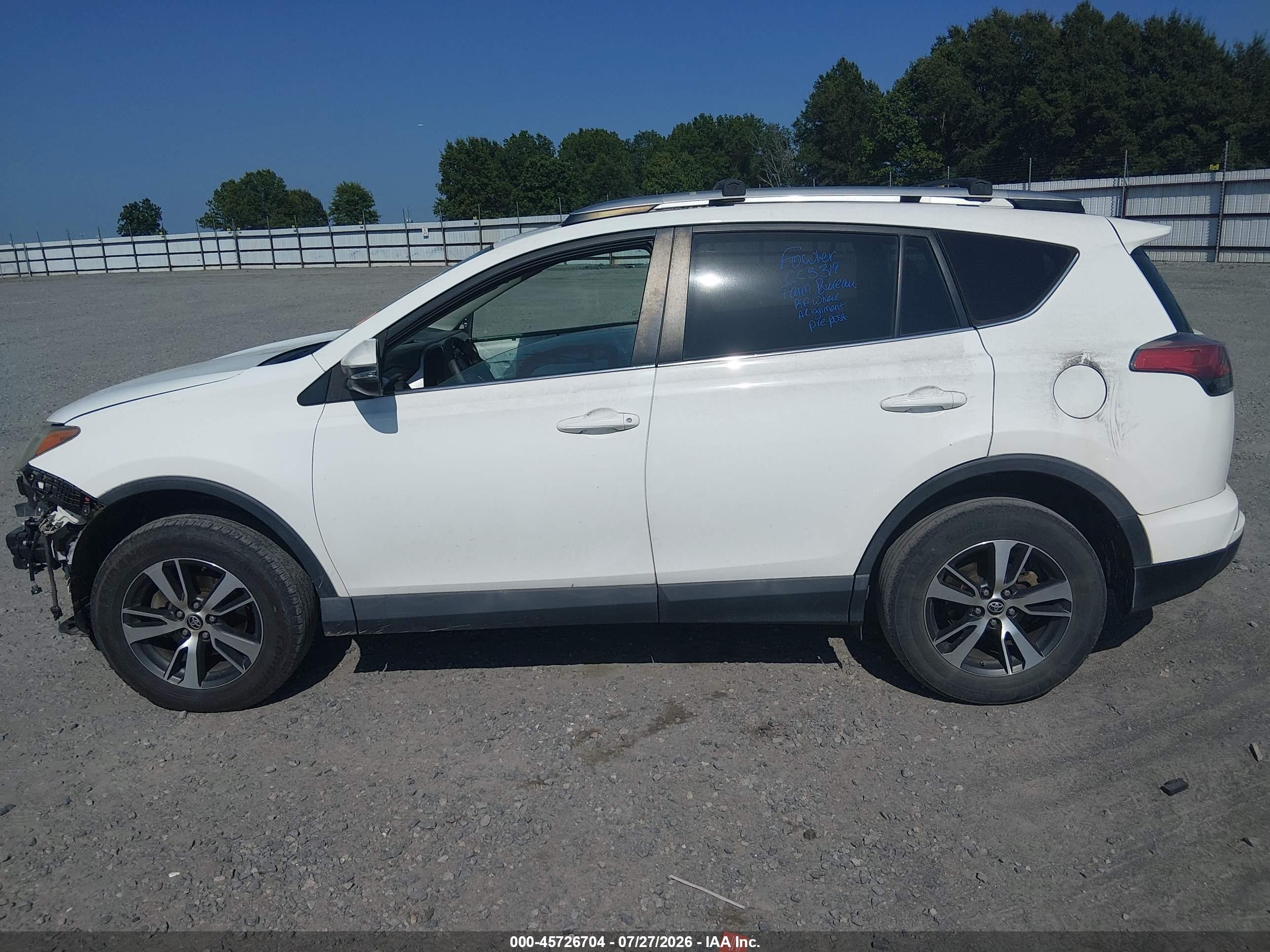 2016 TOYOTA RAV4 XLE