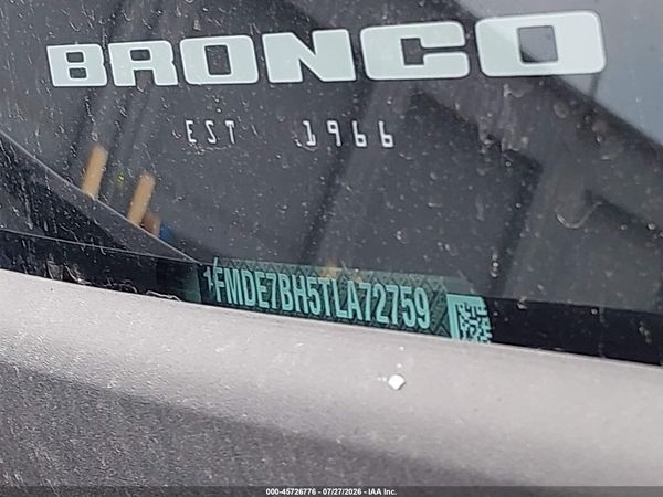 2026 FORD BRONCO BIG BEND