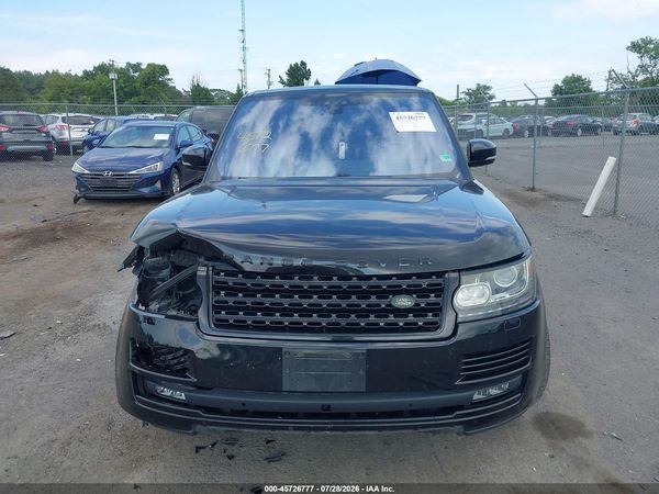 2017 LAND ROVER RANGE ROVER 5.0L V8 SUPERCHARGED
