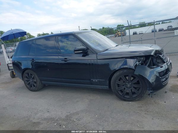 2017 LAND ROVER RANGE ROVER 5.0L V8 SUPERCHARGED