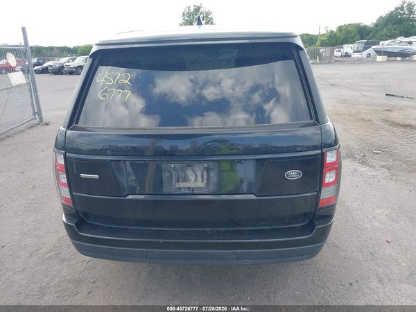 2017 LAND ROVER RANGE ROVER 5.0L V8 SUPERCHARGED