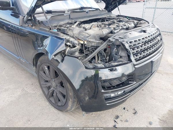 2017 LAND ROVER RANGE ROVER 5.0L V8 SUPERCHARGED