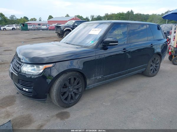 2017 LAND ROVER RANGE ROVER 5.0L V8 SUPERCHARGED