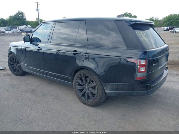 2017 LAND ROVER RANGE ROVER 5.0L V8 SUPERCHARGED