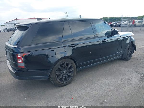 2017 LAND ROVER RANGE ROVER 5.0L V8 SUPERCHARGED