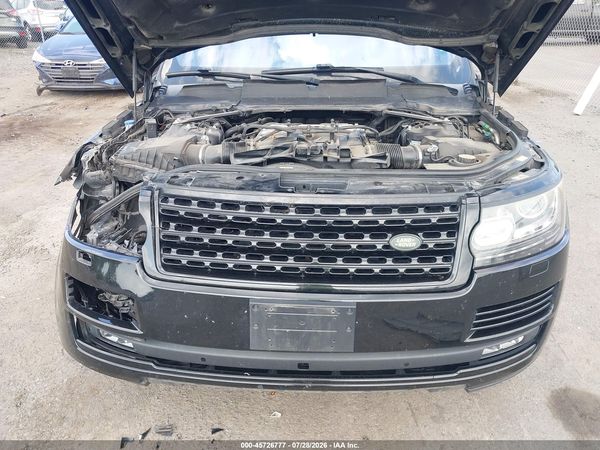 2017 LAND ROVER RANGE ROVER 5.0L V8 SUPERCHARGED