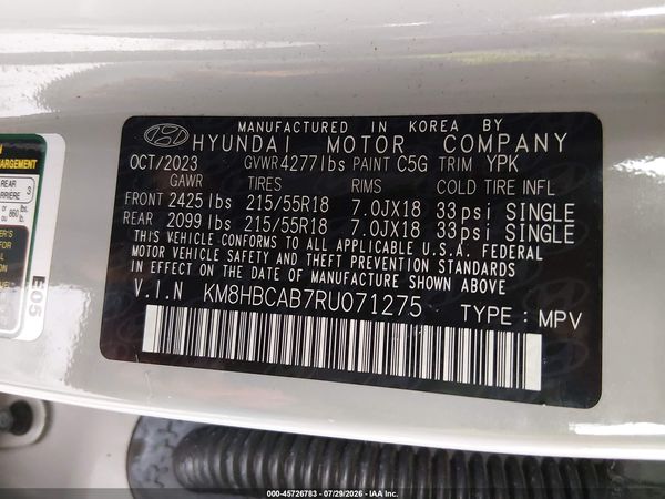 2024 HYUNDAI KONA SEL