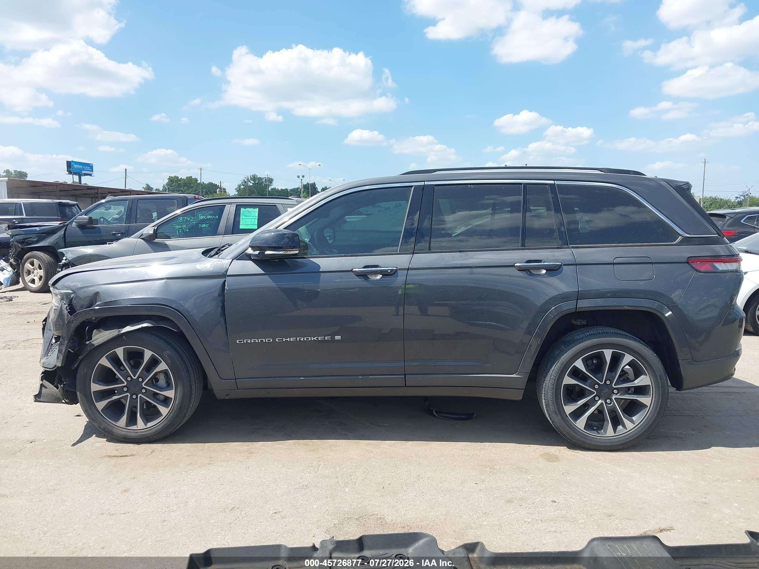 2022 JEEP GRAND CHEROKEE OVERLAND 4X2
