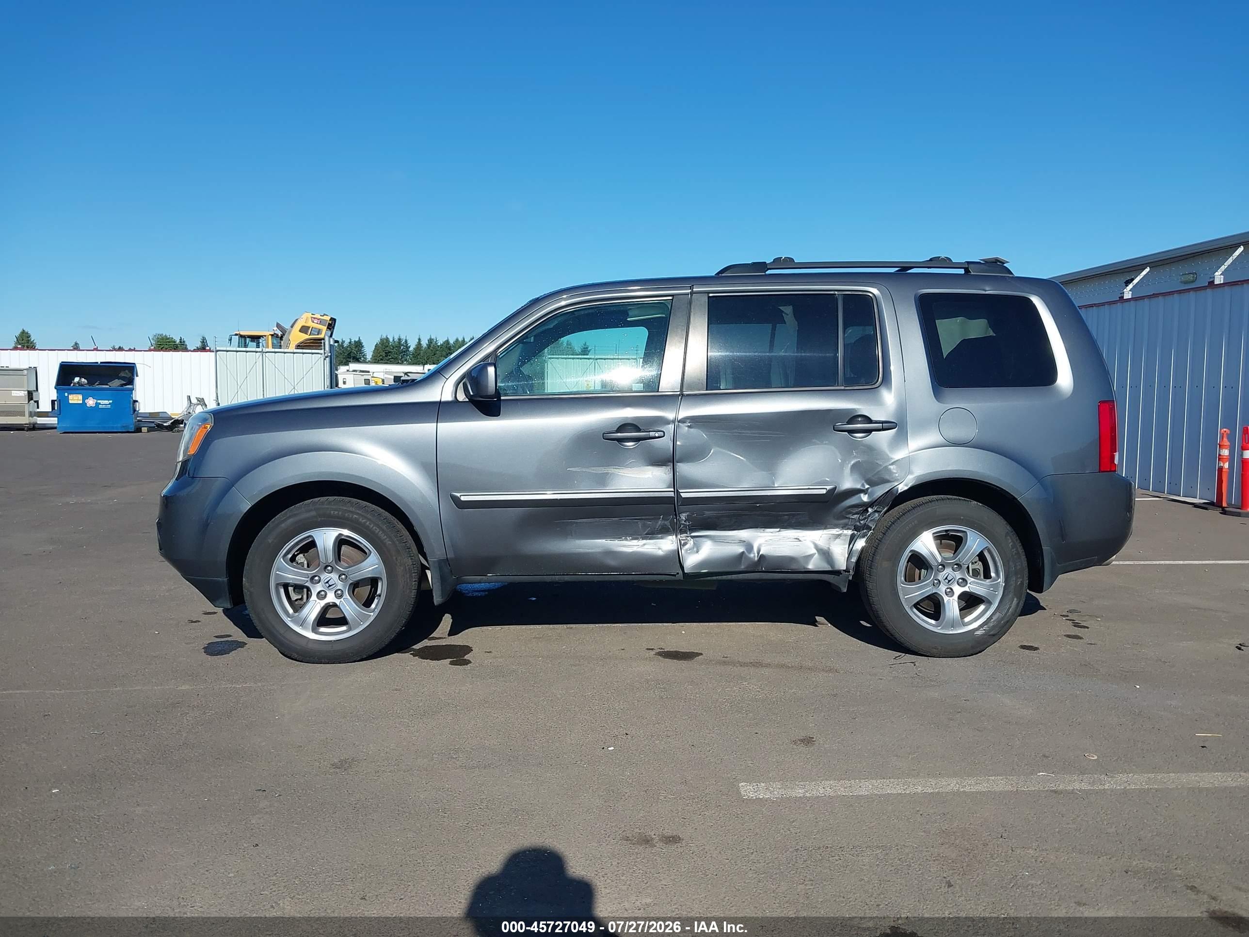 2012 HONDA PILOT EX-L