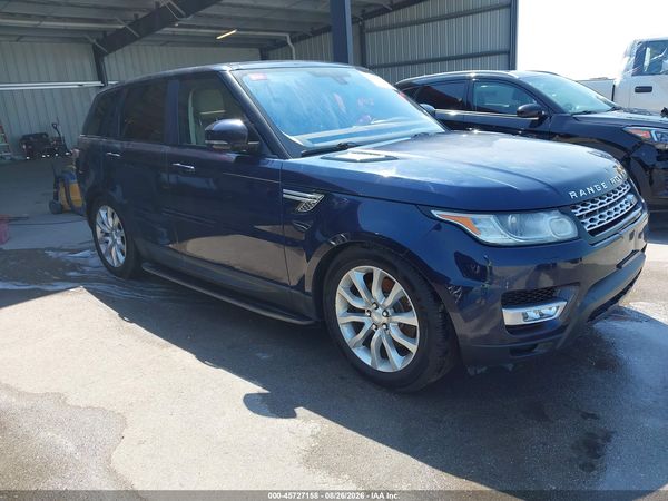 2016 LAND ROVER RANGE ROVER SPORT 3.0L V6 SUPERCHARGED HSE
