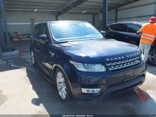 2016 LAND ROVER RANGE ROVER SPORT 3.0L V6 SUPERCHARGED HSE