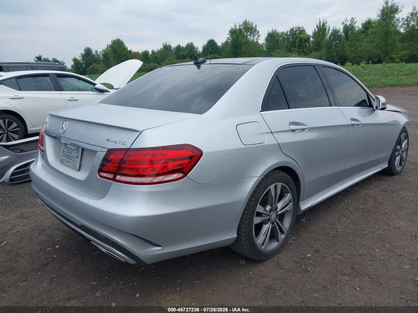 2016 MERCEDES-BENZ E 350 4MATIC