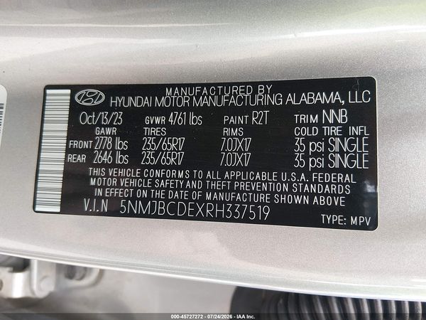 2024 HYUNDAI TUCSON SEL