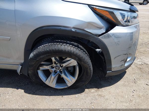 2017 TOYOTA HIGHLANDER LIMITED