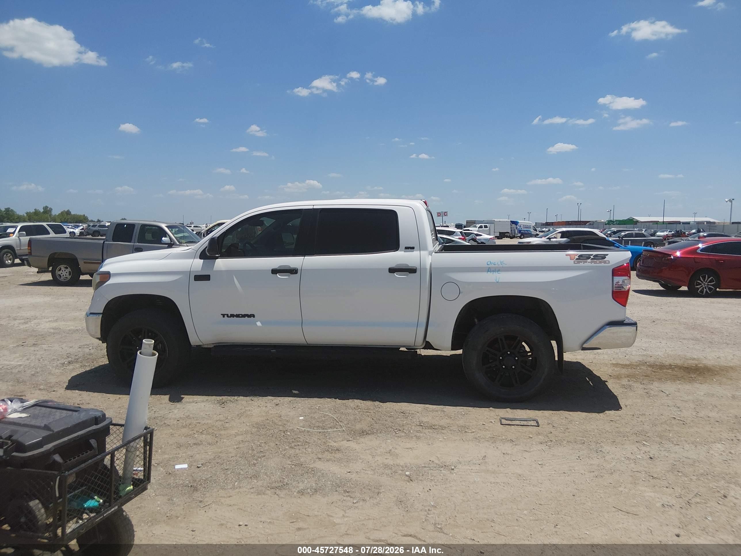 2019 TOYOTA TUNDRA SR5 5.7L V8