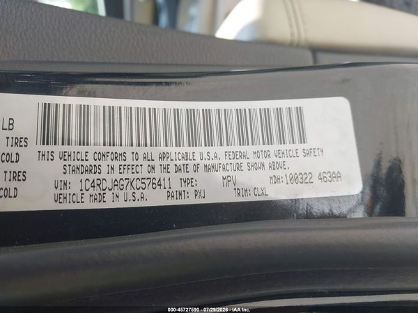 2019 DODGE DURANGO SXT AWD