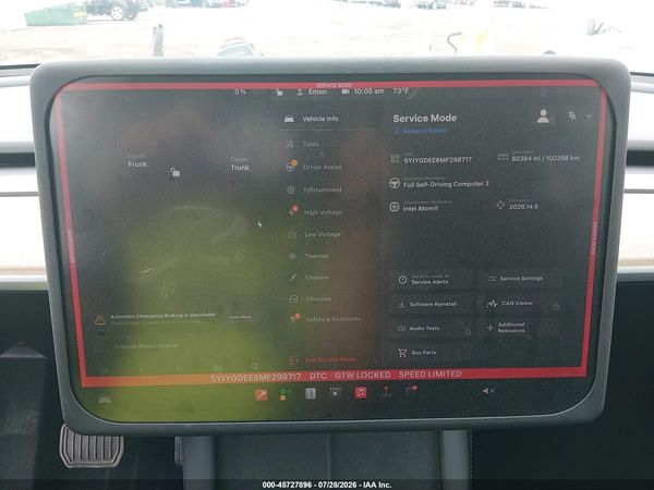 2021 TESLA MODEL Y