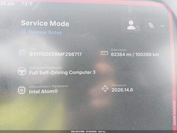 2021 TESLA MODEL Y