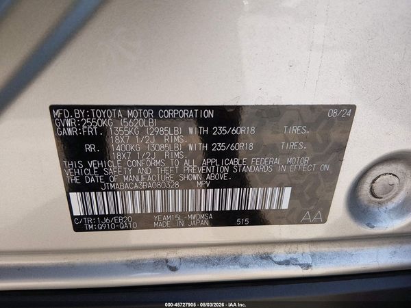 2024 TOYOTA BZ4X XLE