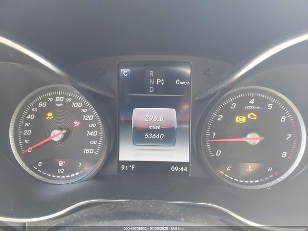 2019 MERCEDES-BENZ GLC 300 COUPE 4MATIC