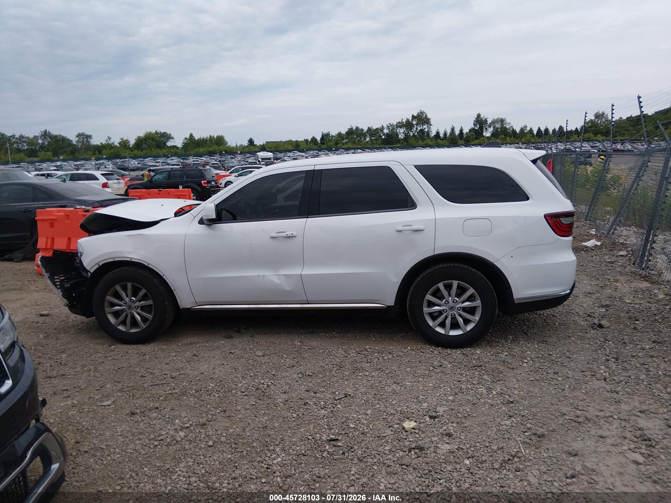 2021 DODGE DURANGO SXT RWD
