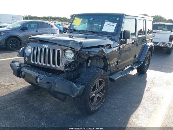 2016 JEEP WRANGLER UNLIMITED SAHARA