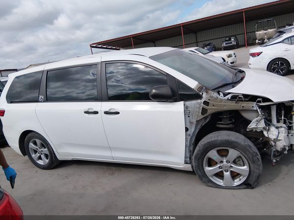 2017 TOYOTA SIENNA L 7 PASSENGER